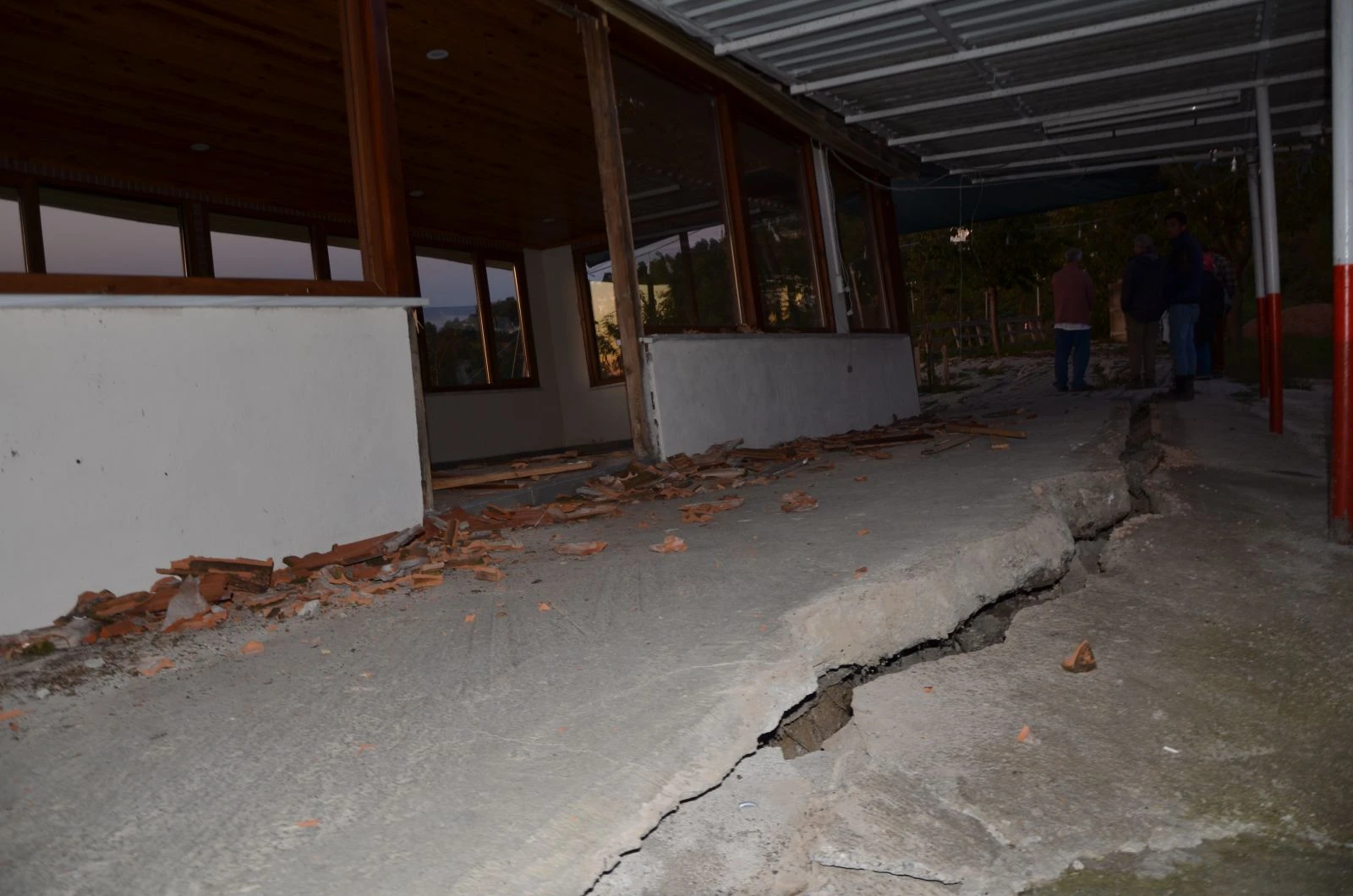 Ordu'da korkutan manzara!