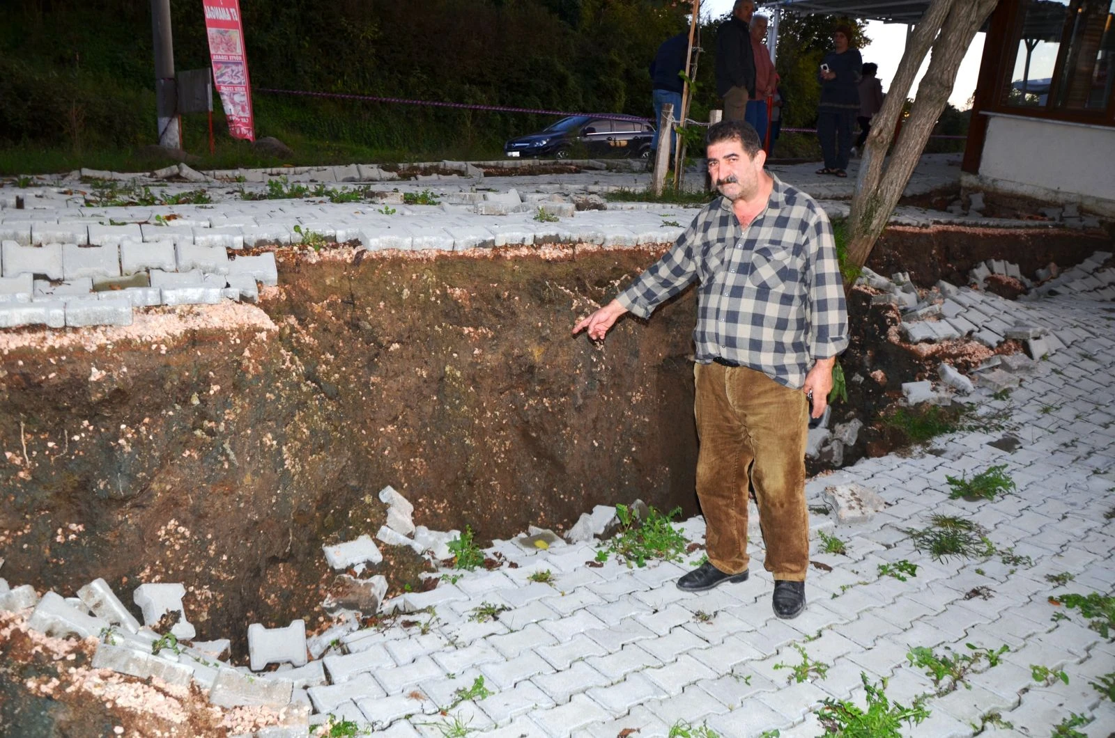 Ordu'da korkutan manzara!