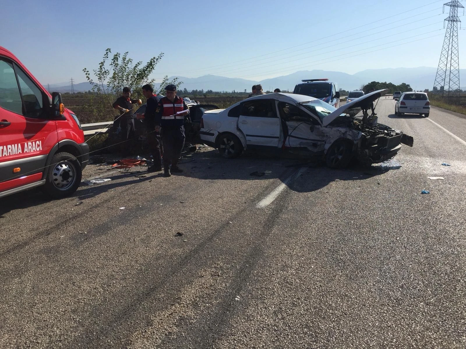 1 aylık bebek kazada öldü