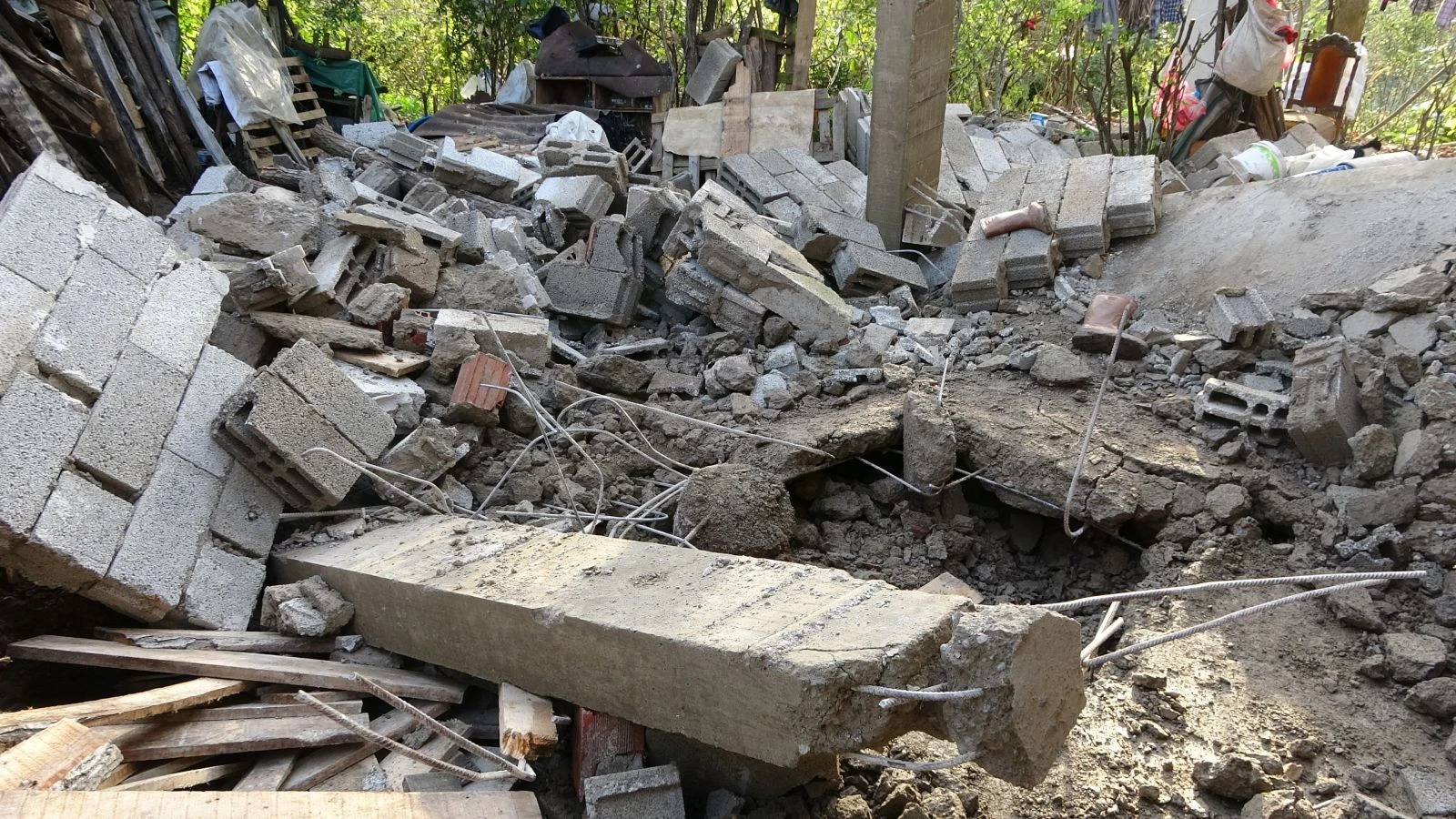 Ordu’da balkon çöktü: 1 ağır yaralı