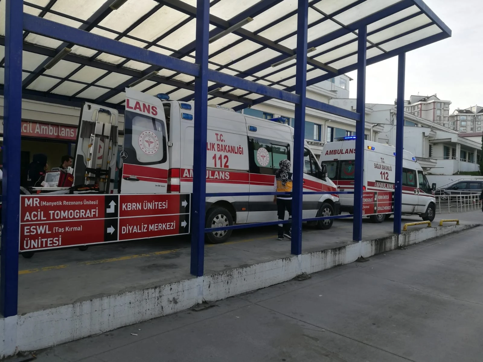 Ordu’da balkon çöktü: 1 ağır yaralı