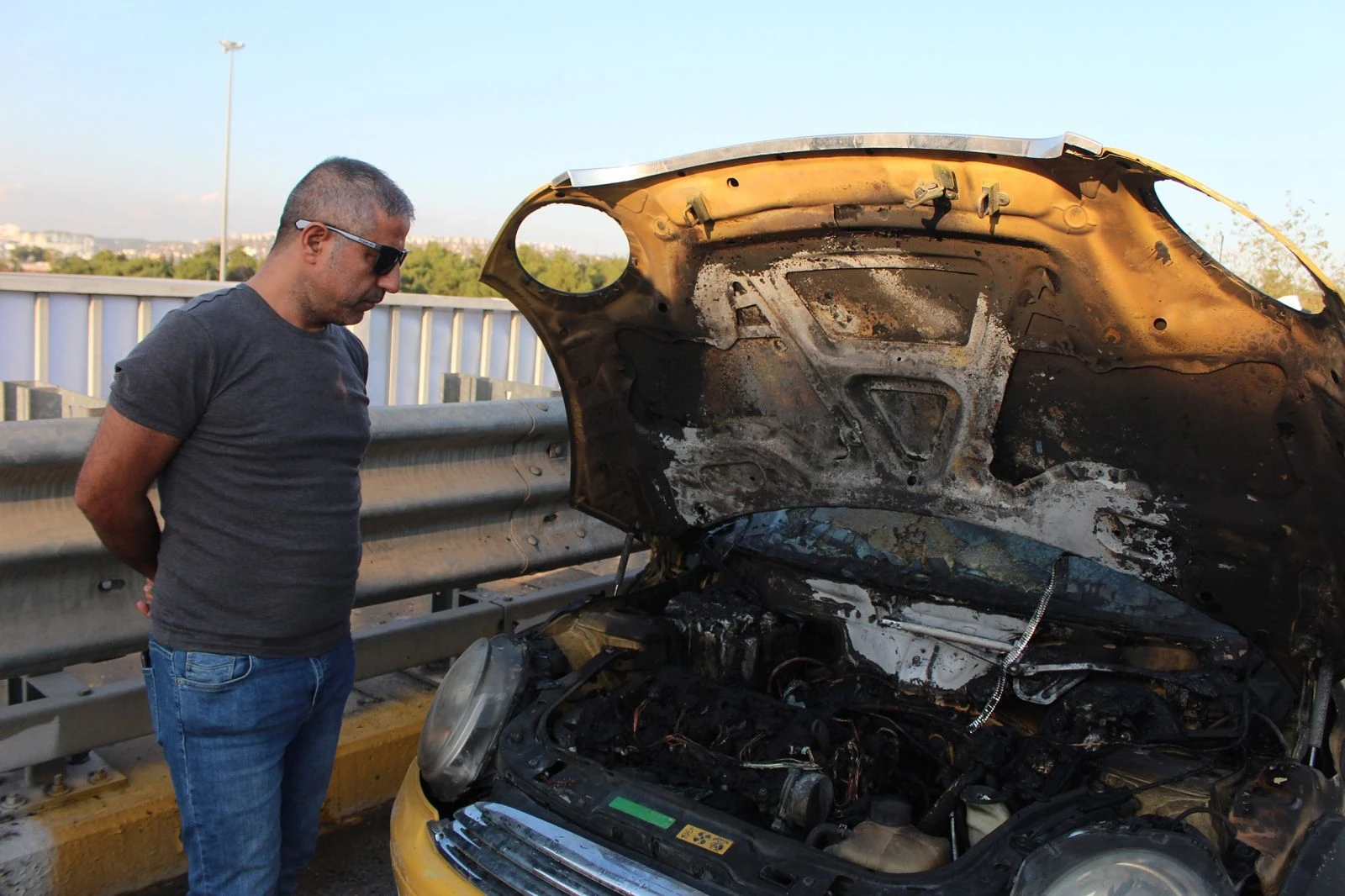 6 bin liraya yaptırdı! 5'inci kilometrede yandı