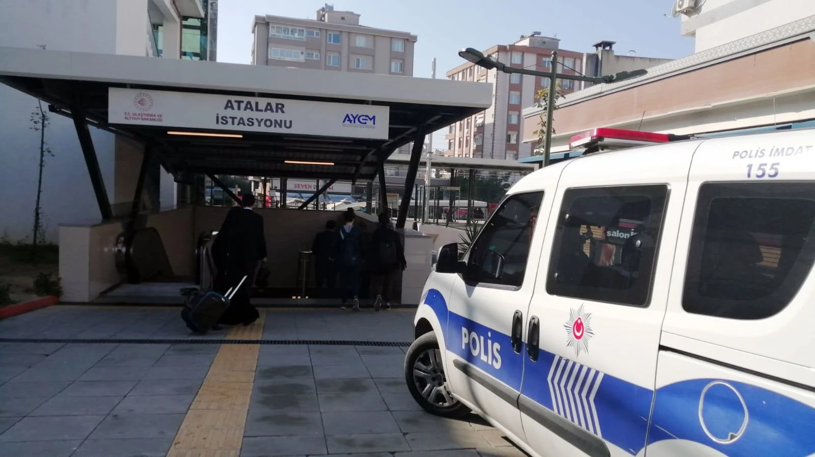 Marmaray’da feci olay!