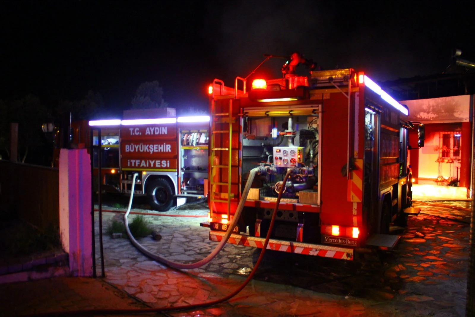 Aydın’da şüpheli yangın!