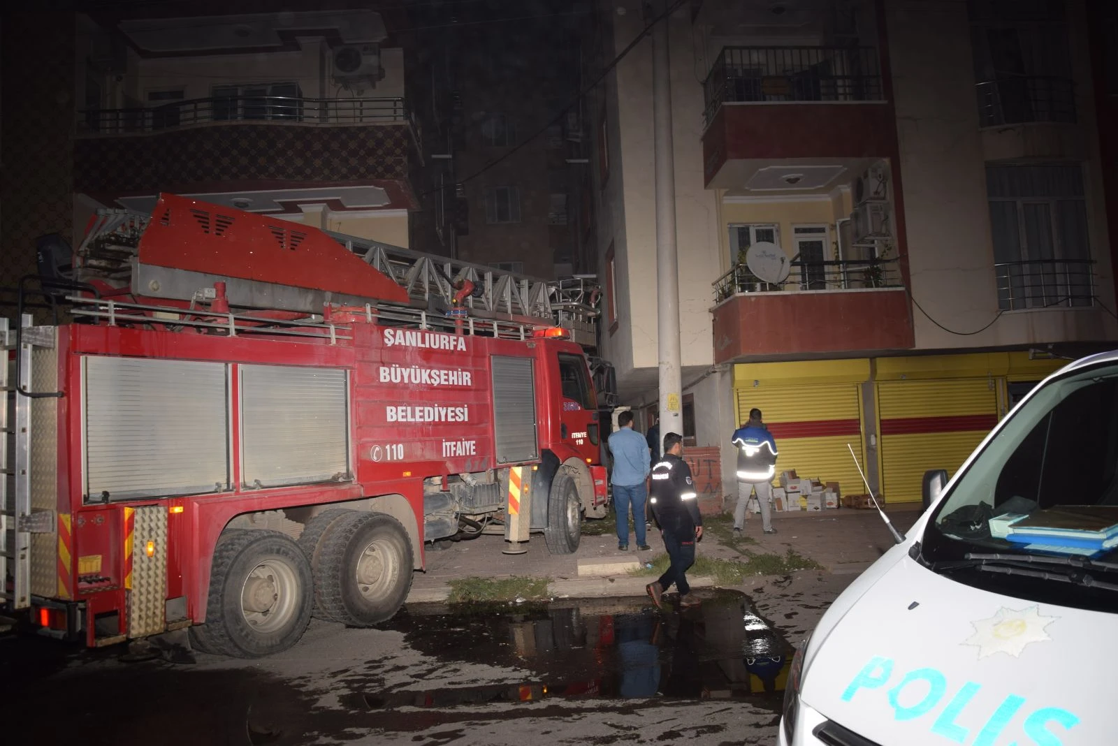 Kontrol için çakmak çakan usta ortalığı savaş alanına çevirdi