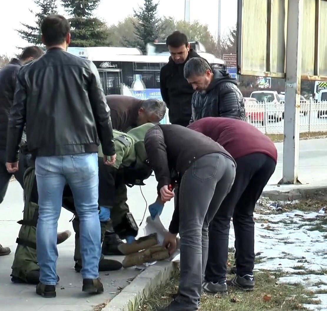 Üniversite kampüsünde şüpheli paket paniği