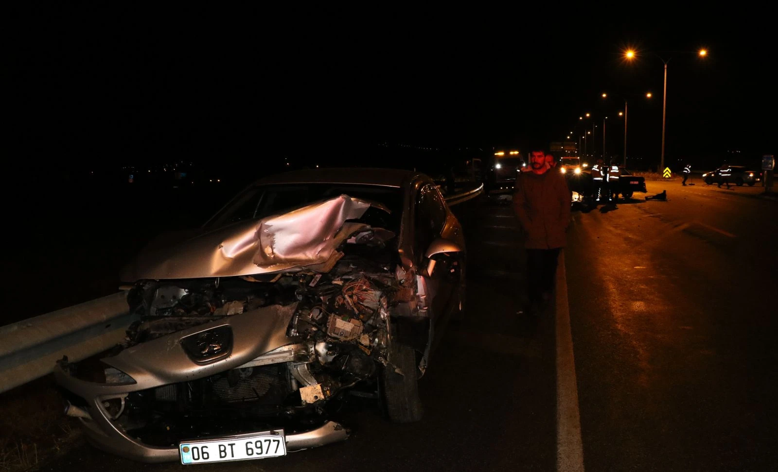 Erzincan'da feci kaza: 1 ölü, 2 yaralı