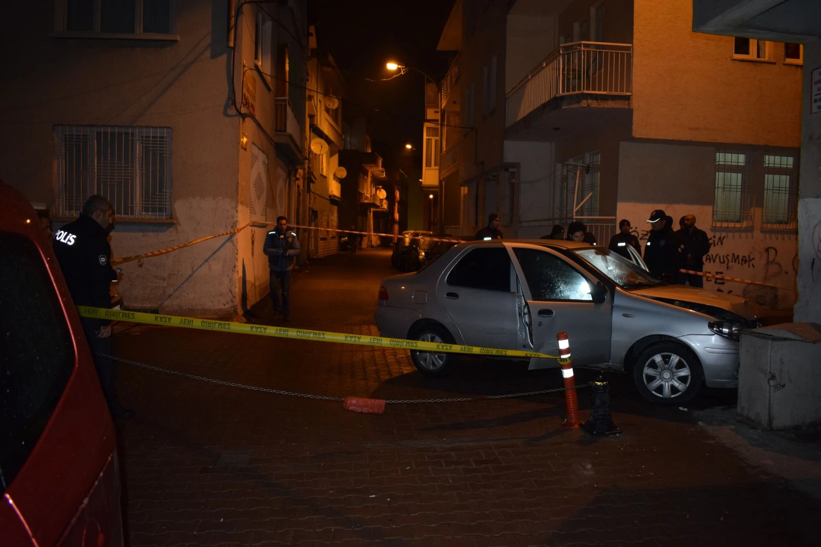 Maddi hasarlı kazada polisi şüpheye düşüren olay