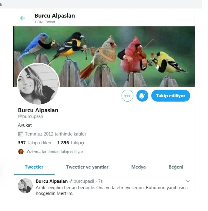 Mert Alpaslan'ın eşinden duygulandıran paylaşım