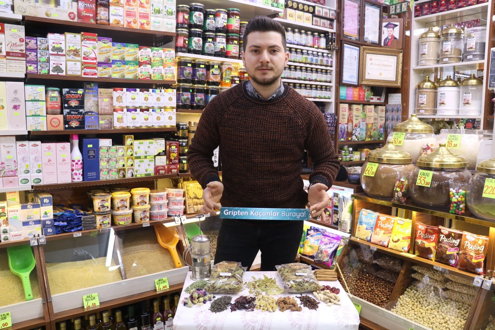 Özel karışımla gribe savaş açtı