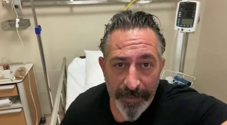 Cem Yılmaz hastaneden paylaştı