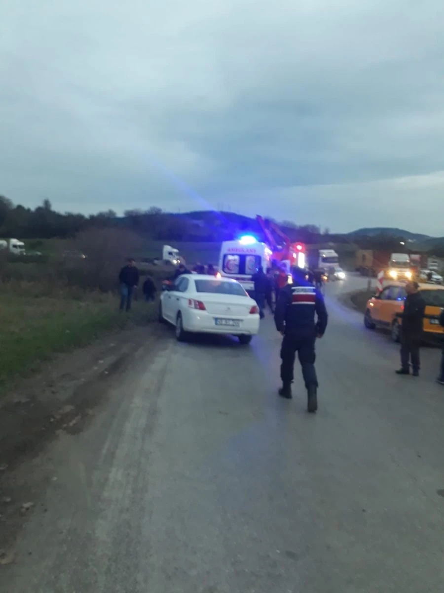 Otomobil köprüden uçtu