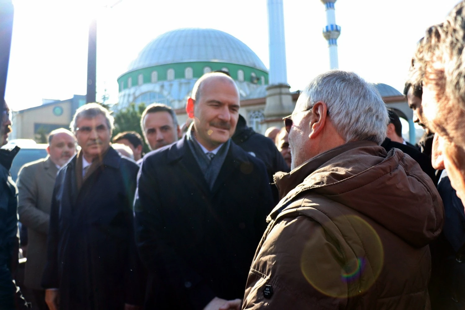 Bakan Soylu, engelli vatandaşın isteğini kırmadı