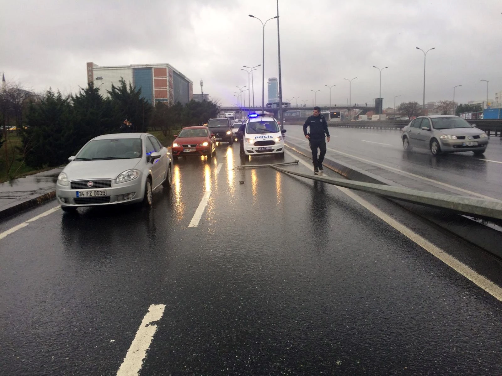 E-5'te şans eseri faciadan dönüldü