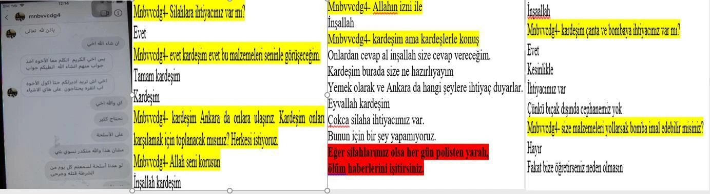 Yakalanan DEAŞ'lıların hedefinde yılbaşı gecesi polisin olduğu ortaya çıktı