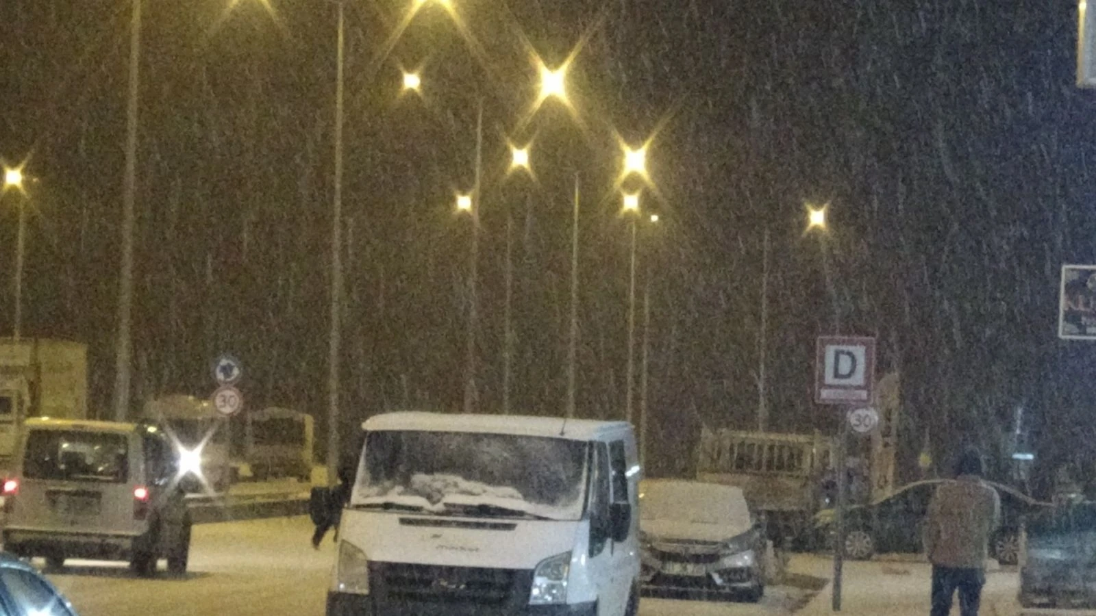 4 yıl sonra kar yağdı