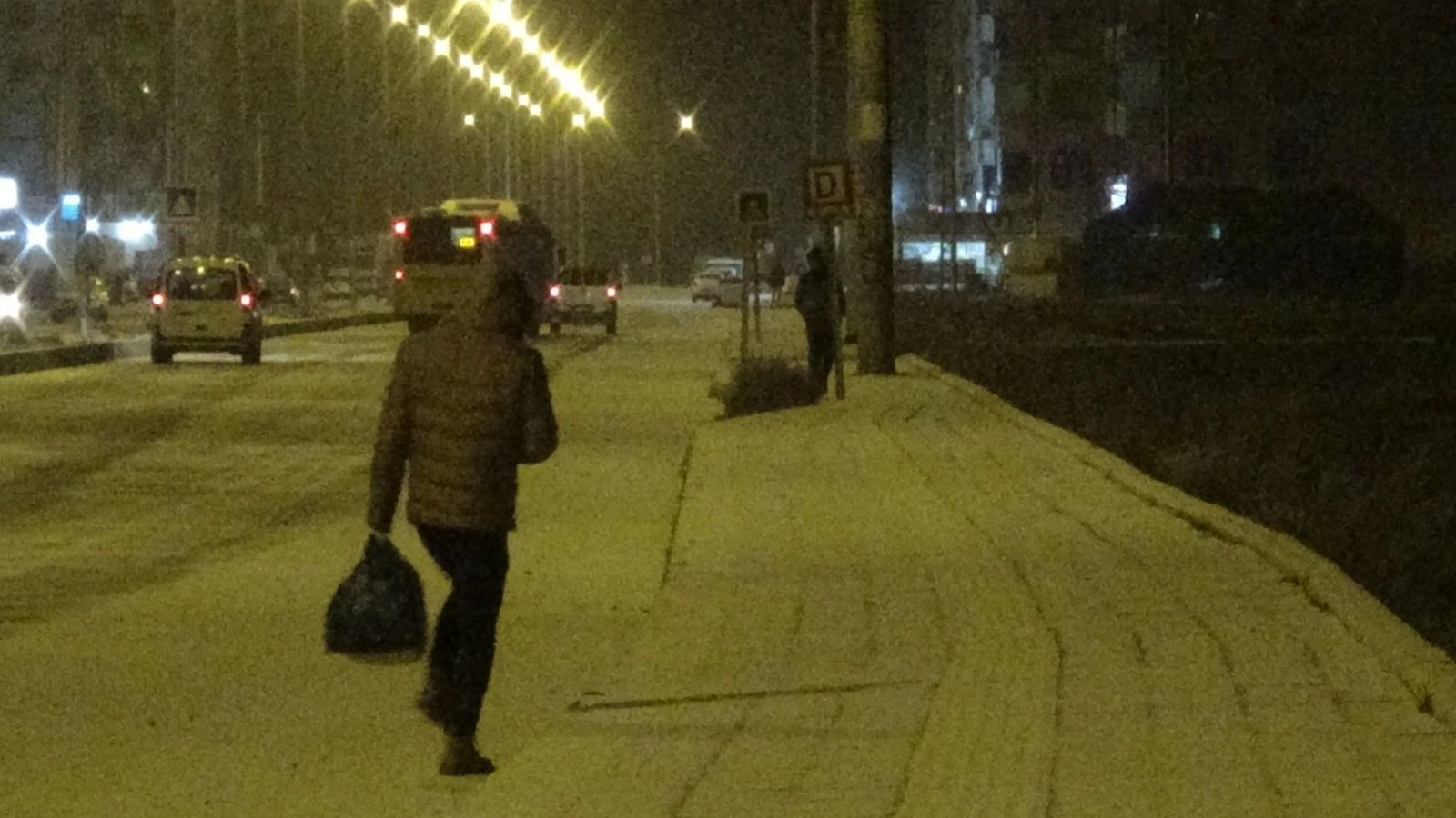 4 yıl sonra kar yağdı