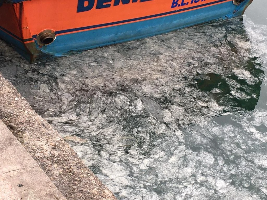 Çanakkale Boğazı'nda korkutan görüntü