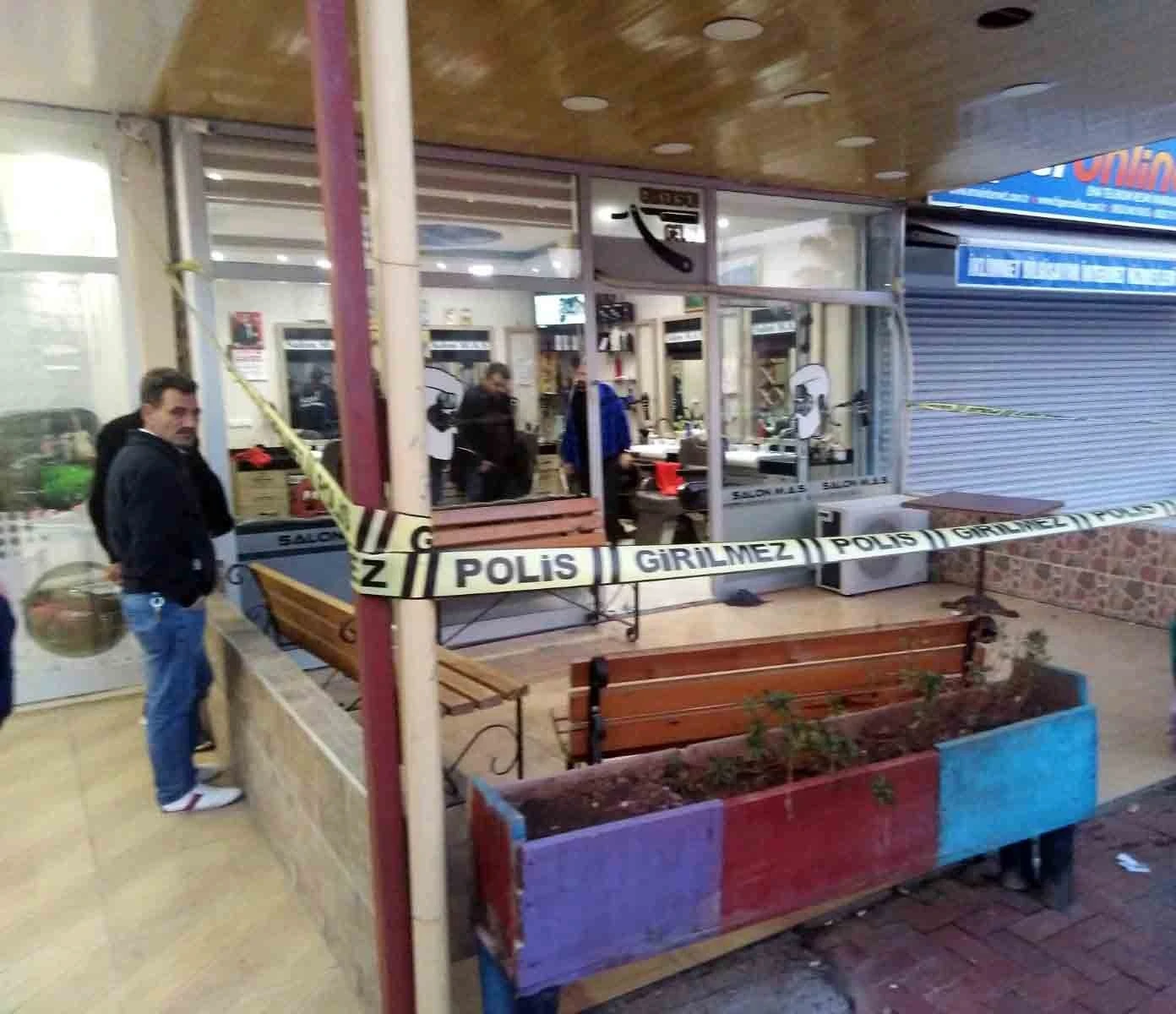 Kuaföre silahlı saldırı: 1 ölü