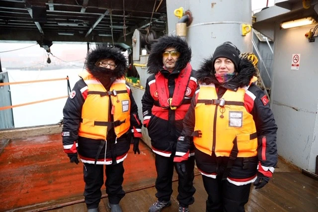 Bakan Varank: 4. Ulusal Antarktika Bilim Seferi  heyeti beyaz kıtaya ulaştı