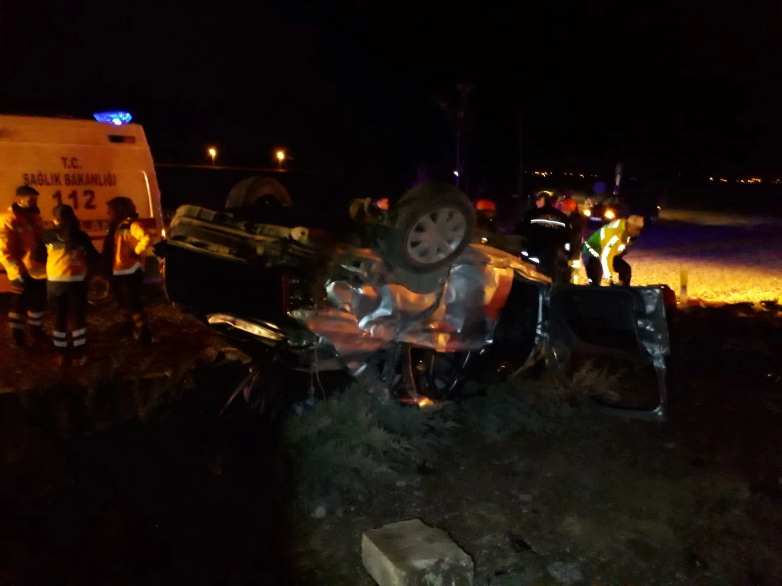 Kazada ölen 3 aile üyesi toprağa verildi