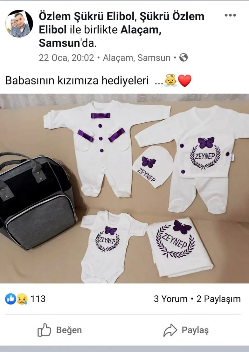 Şehit eşinden yürek burkan paylaşım: 'Babasının kızımıza hediyeleri'