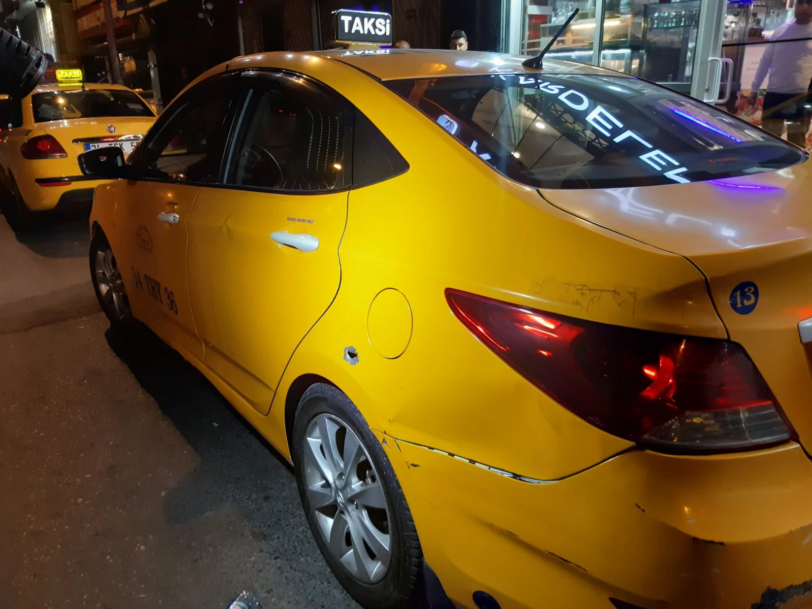 Çorbacıda hesap tartışmasında korku dolu anlar