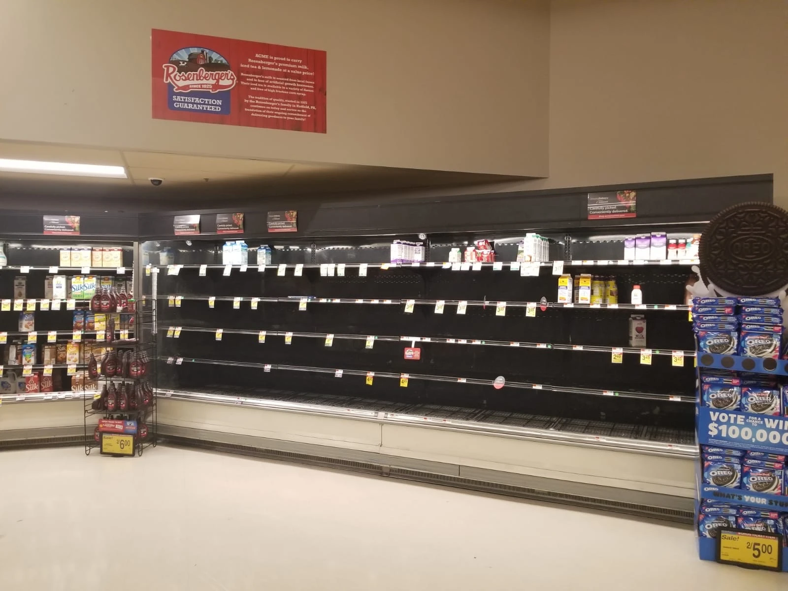 Korona virüs paniği! Raflar boşaldı