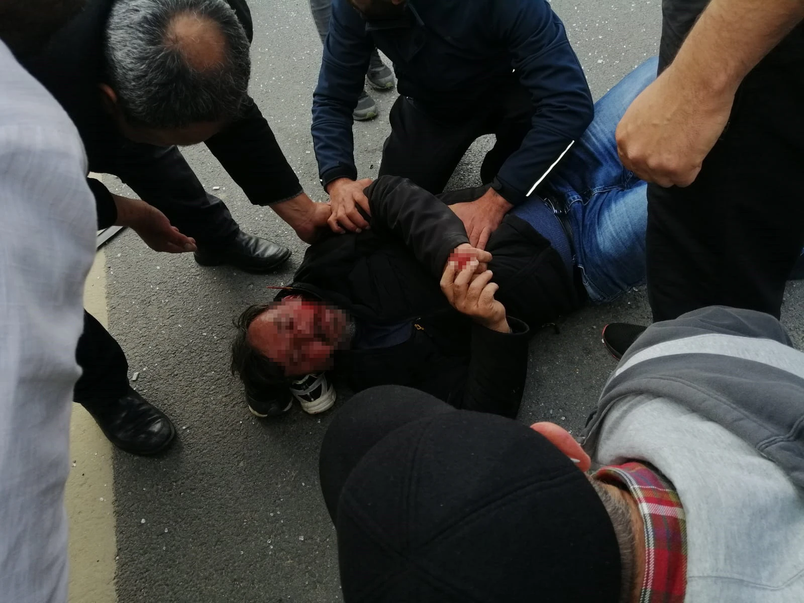 Feci kazada baba öldü, oğlu yaralandı