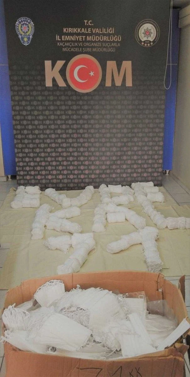 Kaçak maske üretenlerin mesleği şok etti
