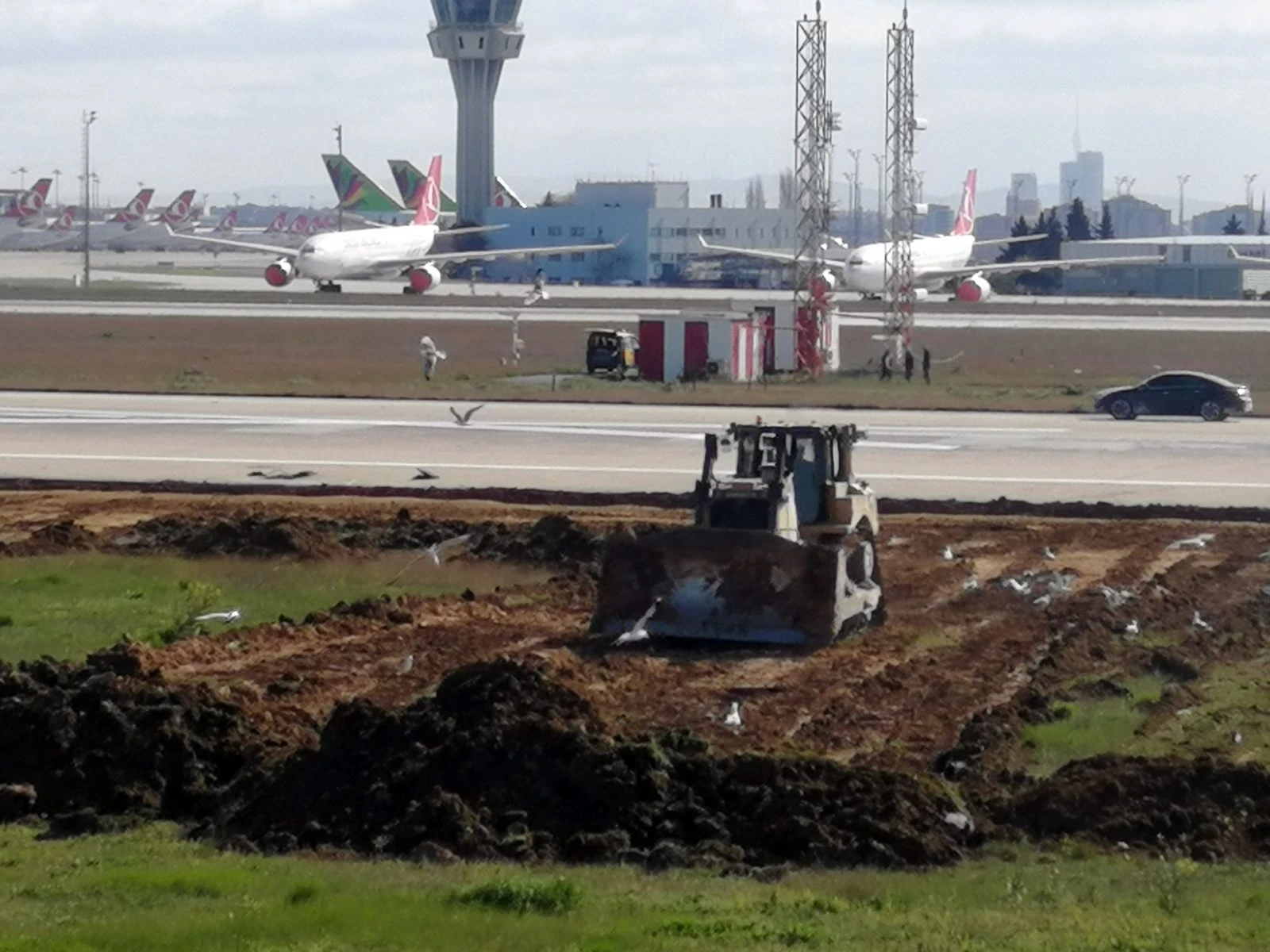 Atatürk Havalimanı’ndaki hastanenin kazı çalışmaları sürüyor