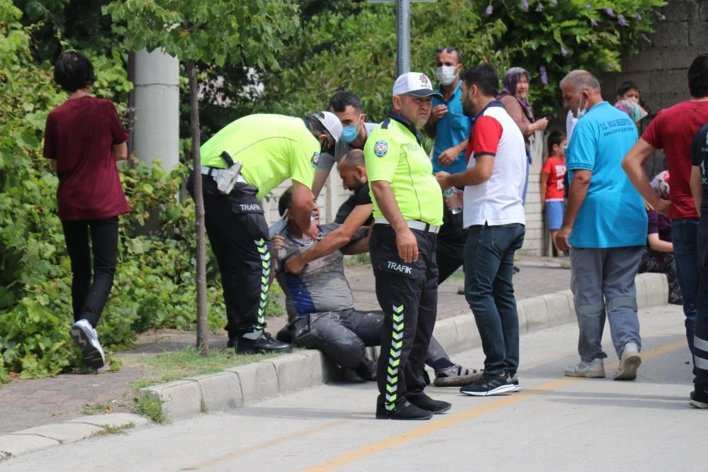 Oğlunu kamyon ezdi: Bir babanın en acı anı