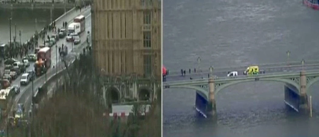 İngiltere'de Parlamento binası önünde terör saldırısı