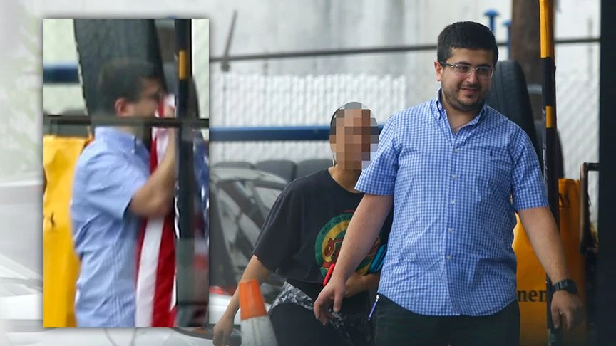 Amerikan bayrağını öperken görüntülendi!