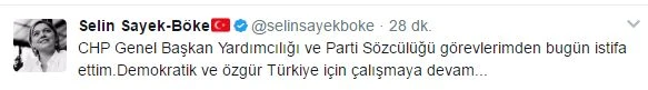 SON DAKİKA! Selin Sayek Böke kimdir? Selin Sayek Böke neden istifa etti?