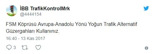 Fatih Sultan Mehmet Köprüsü'nde iki şerit trafiğe kapatıldı