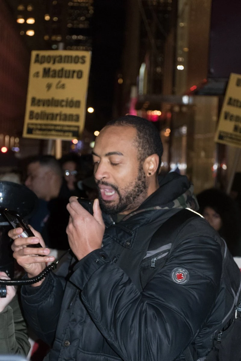 Maduro’yu destekleyenler ABD'de sokağa indi