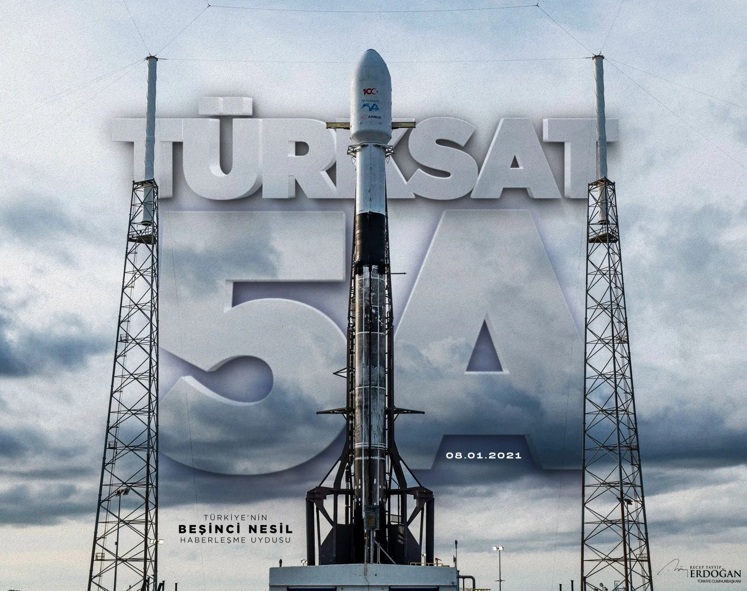 Türksat 5A uydusu uzaydan ilk selamını verecek