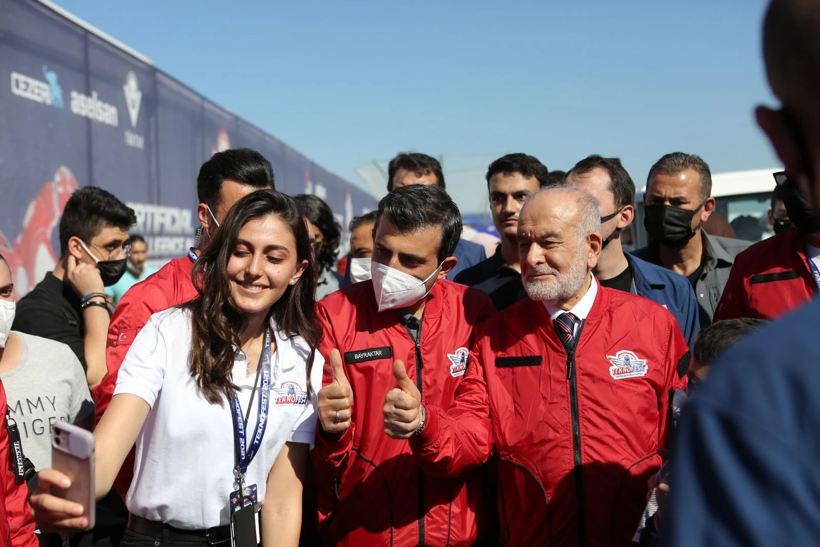 Karamollaoğlu TEKNOFEST'İ ziyaret etti: Umutlarımız yeşeriyor