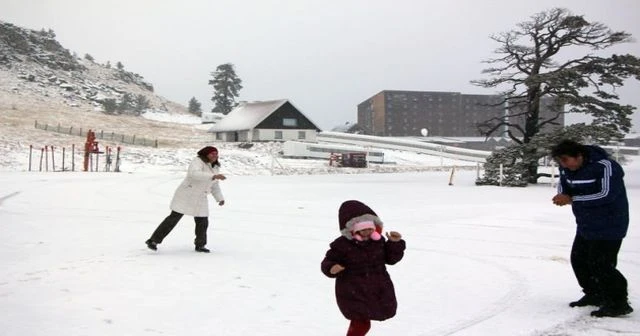 Yurttan kar manzaraları