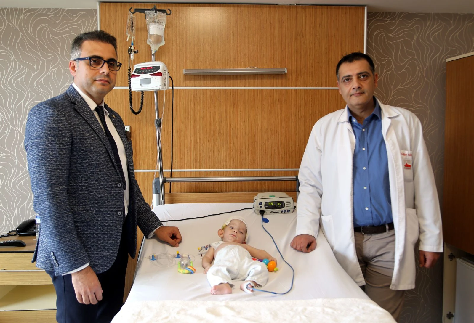 Suriyeli bebek, Türkiye'de sağlığına kavuştu