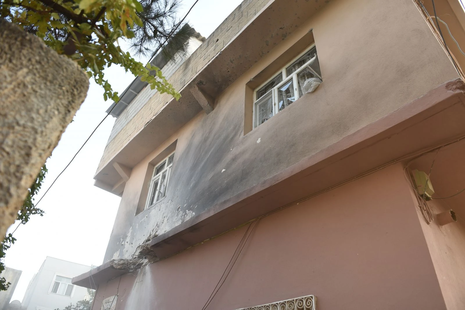 Ceylanpınar'a havan mermisi düştü