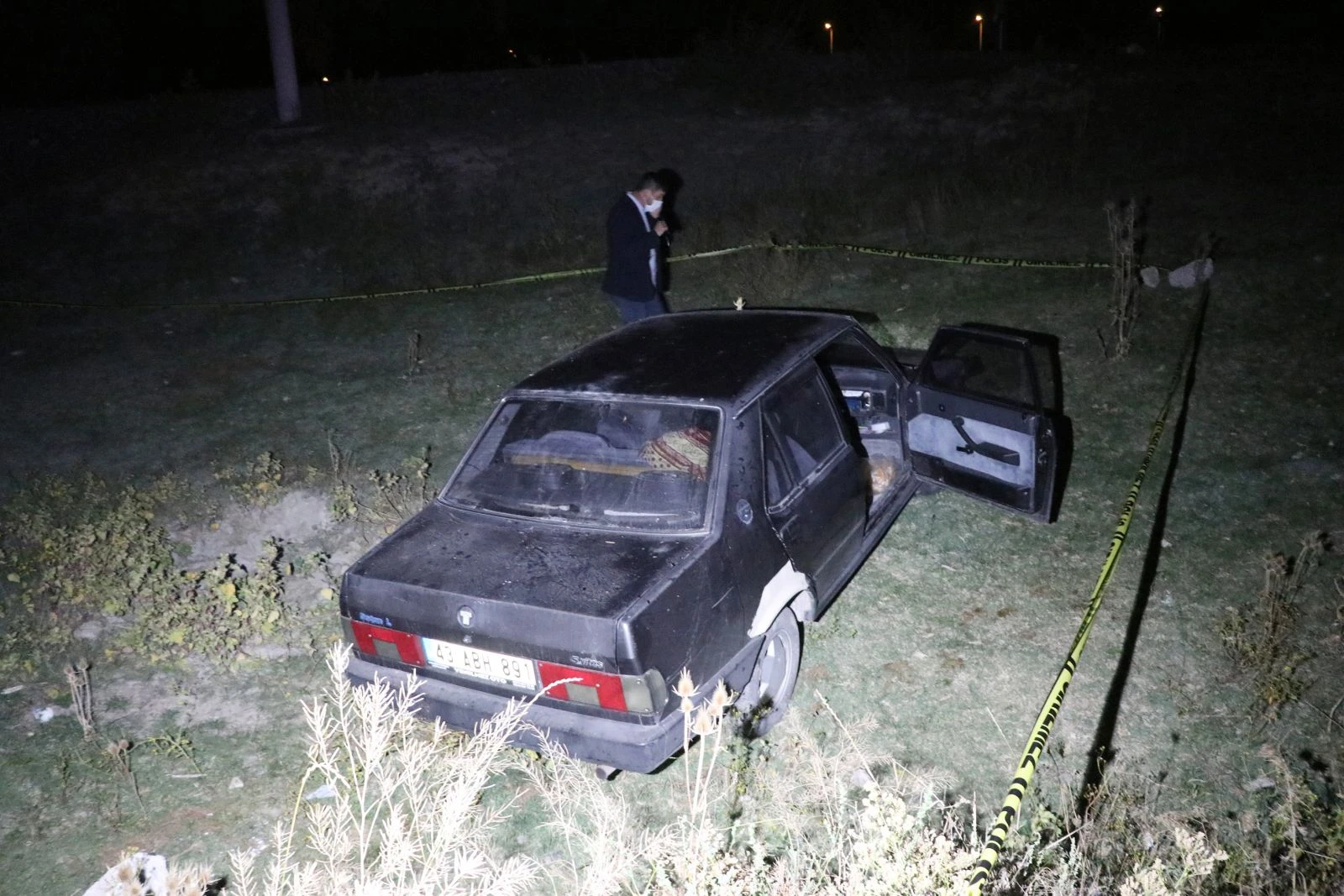 Polisten kaçan sürücünün kaza sonucu öldüğü tespit edildi