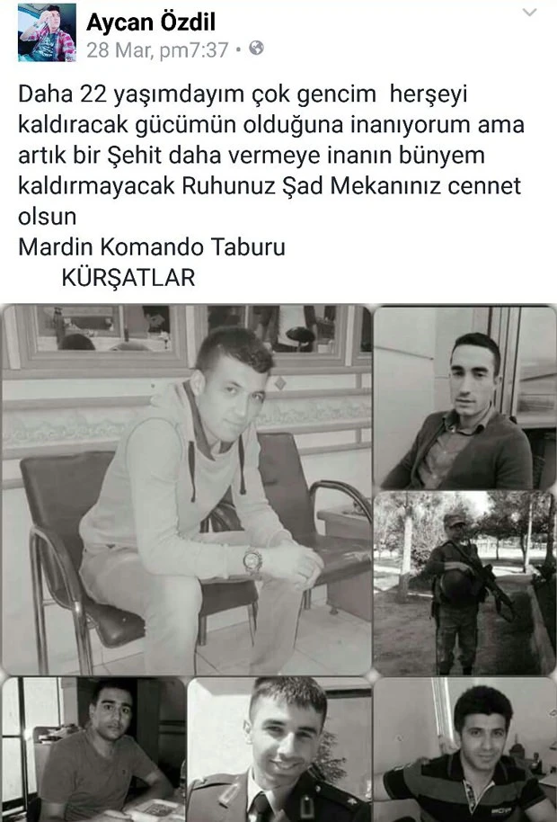 Şehidin son mesajı yürekleri dağladı