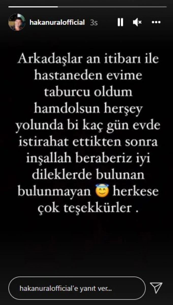 Hastaneye kaldırılan Hakan Ural’dan iyi haber geldi! Ural sosyal medyadan açıklama yaptı