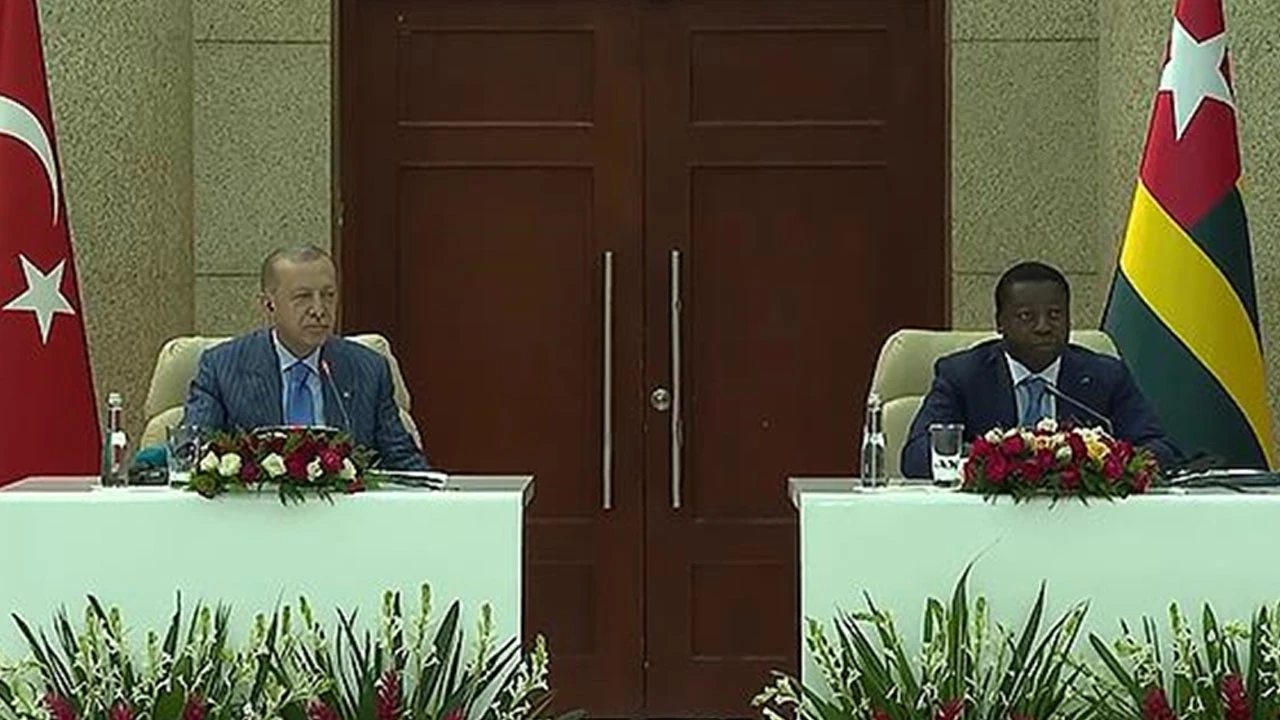Cumhurbaşkanı Erdoğan: Togo'nun FETÖ ile mücadeleye verdiği destek takdire şayan