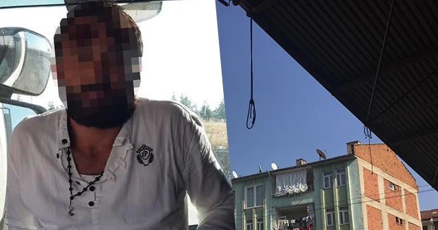 Kendisini asmak isteyen otoparkçıyı eski sevgilisi ipten kurtardı