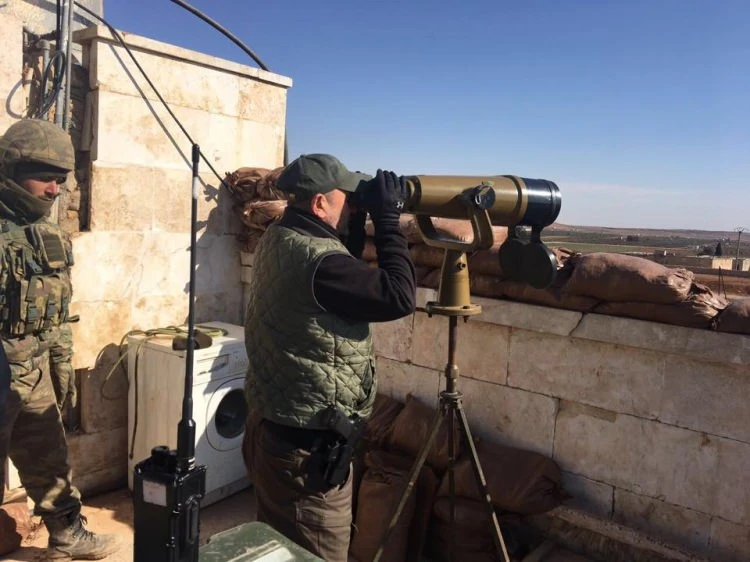 Efsane komutan Zekai Aksakallı El Bab'da, işte ilk kare