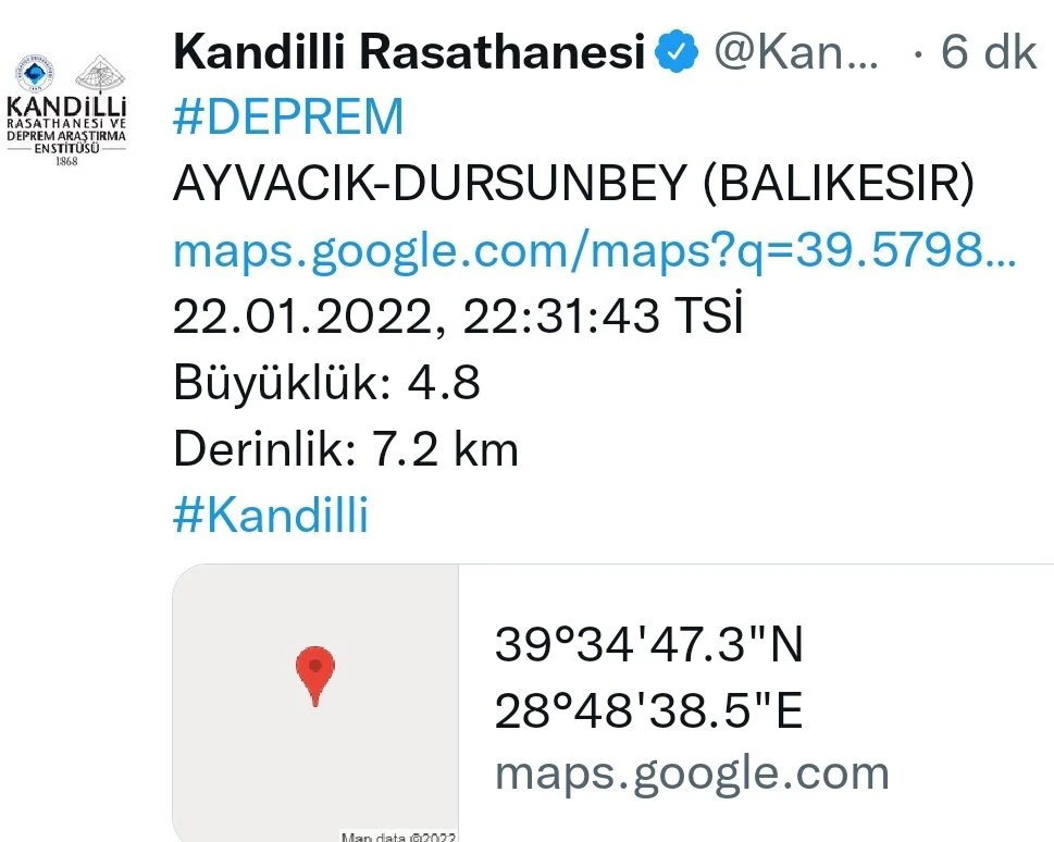 Son dakika: Balıkesir'de deprem! İstanbul da sallandı