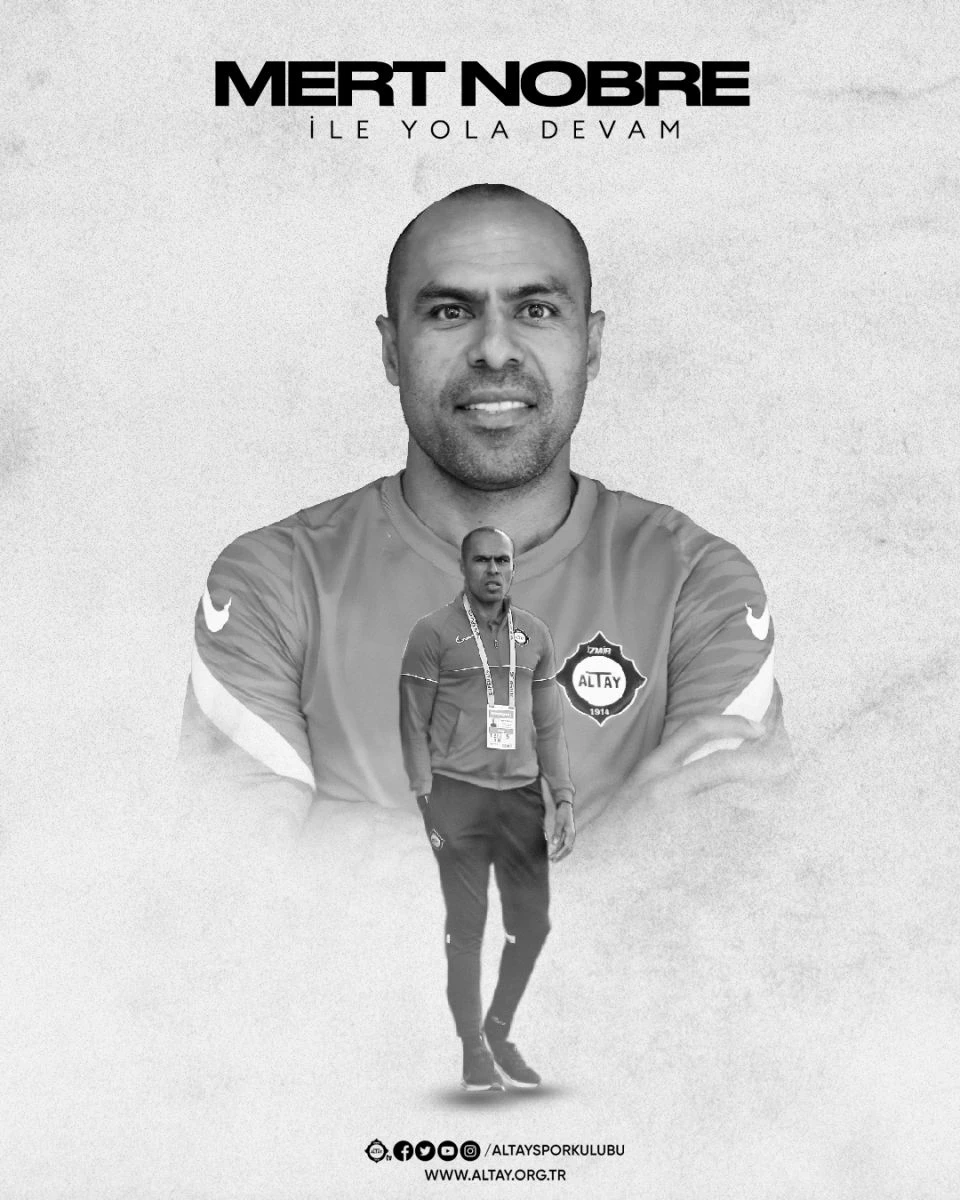 Altay'ın yeni teknik direktörü Mert Nobre oldu!